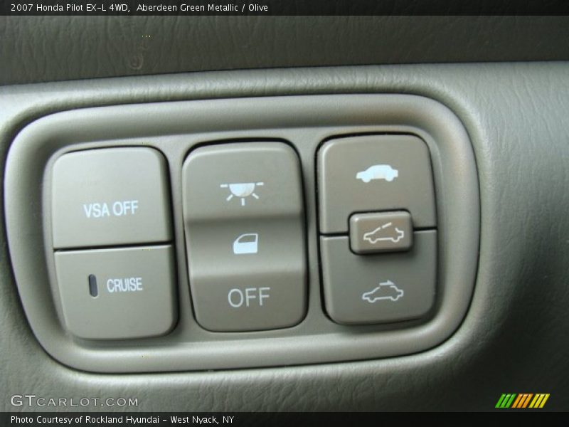 Aberdeen Green Metallic / Olive 2007 Honda Pilot EX-L 4WD