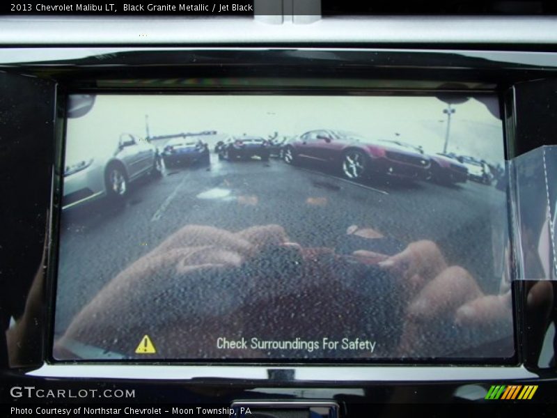 Black Granite Metallic / Jet Black 2013 Chevrolet Malibu LT