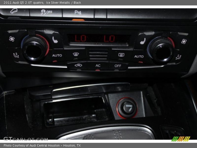 Ice Silver Metallic / Black 2011 Audi Q5 2.0T quattro