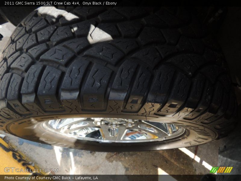 Onyx Black / Ebony 2011 GMC Sierra 1500 SLT Crew Cab 4x4