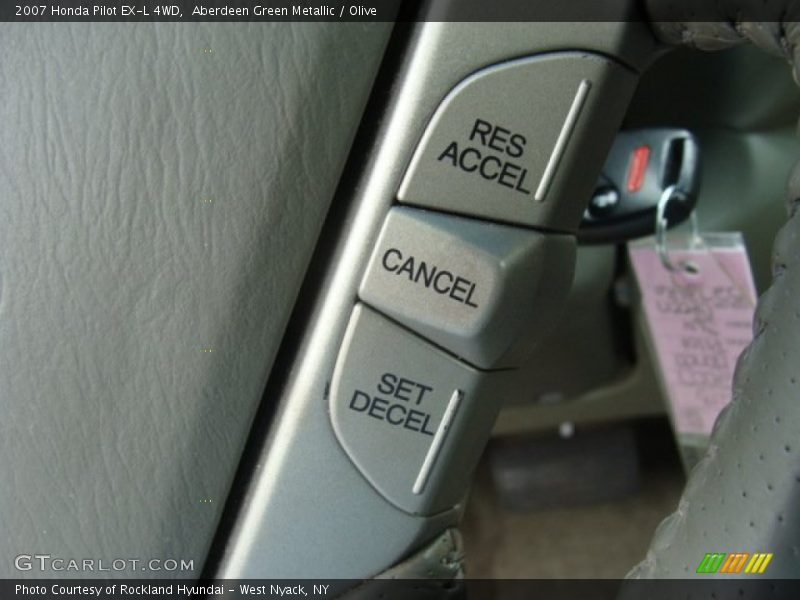 Aberdeen Green Metallic / Olive 2007 Honda Pilot EX-L 4WD