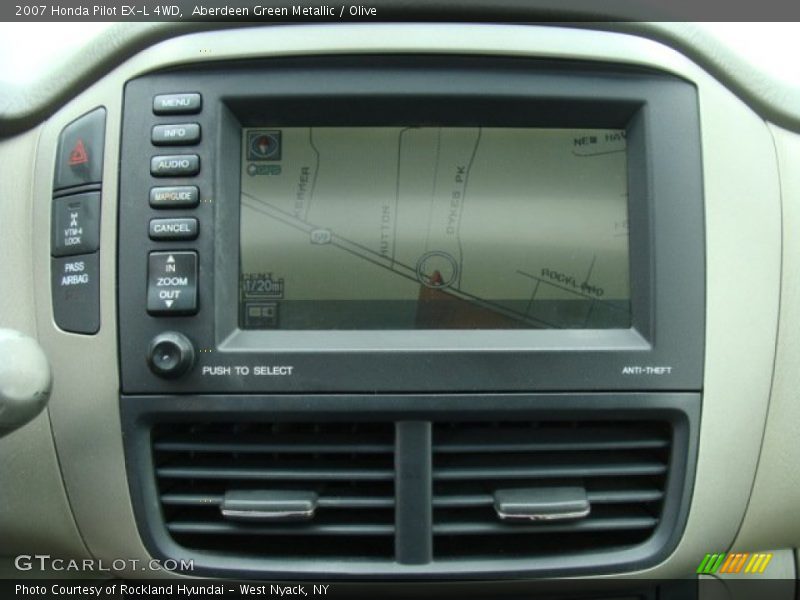 Aberdeen Green Metallic / Olive 2007 Honda Pilot EX-L 4WD