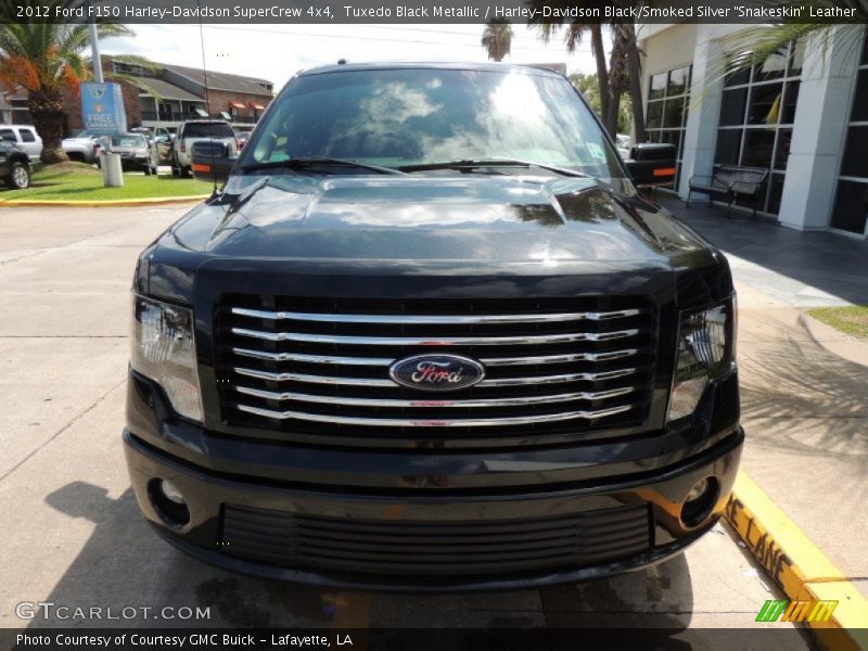 Tuxedo Black Metallic / Harley-Davidson Black/Smoked Silver 