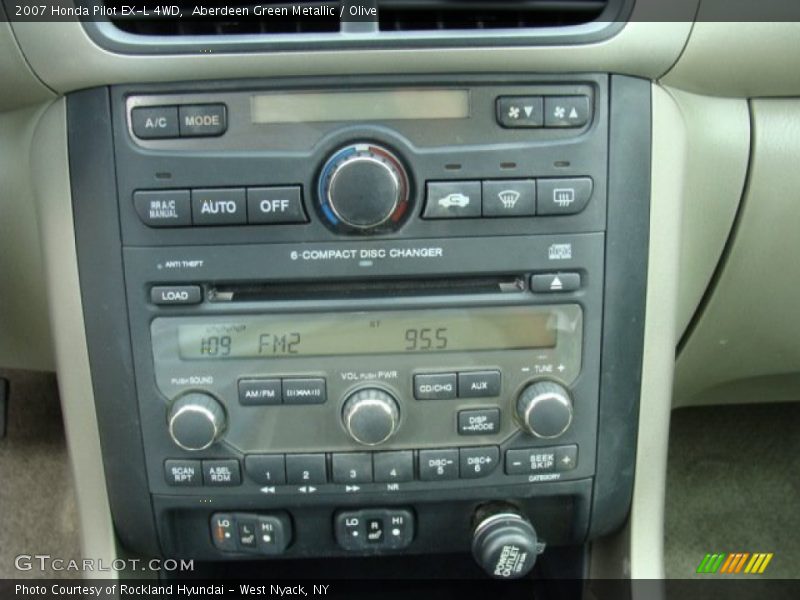 Aberdeen Green Metallic / Olive 2007 Honda Pilot EX-L 4WD