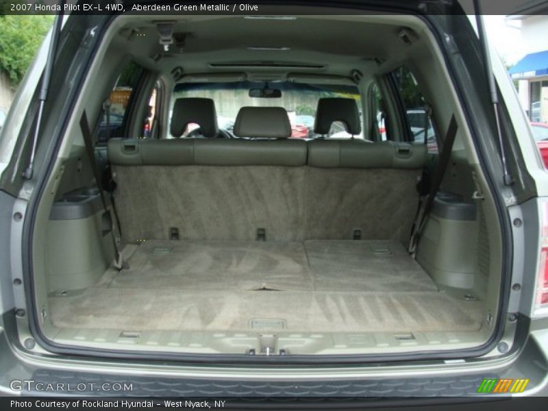 Aberdeen Green Metallic / Olive 2007 Honda Pilot EX-L 4WD