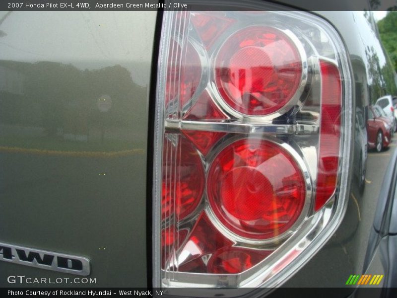 Aberdeen Green Metallic / Olive 2007 Honda Pilot EX-L 4WD