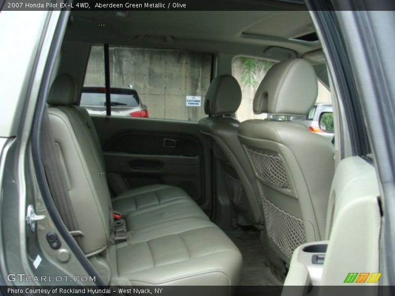 Aberdeen Green Metallic / Olive 2007 Honda Pilot EX-L 4WD