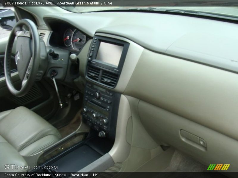 Aberdeen Green Metallic / Olive 2007 Honda Pilot EX-L 4WD