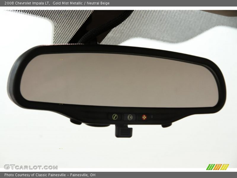 Gold Mist Metallic / Neutral Beige 2008 Chevrolet Impala LT