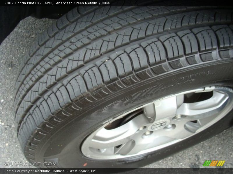 Aberdeen Green Metallic / Olive 2007 Honda Pilot EX-L 4WD