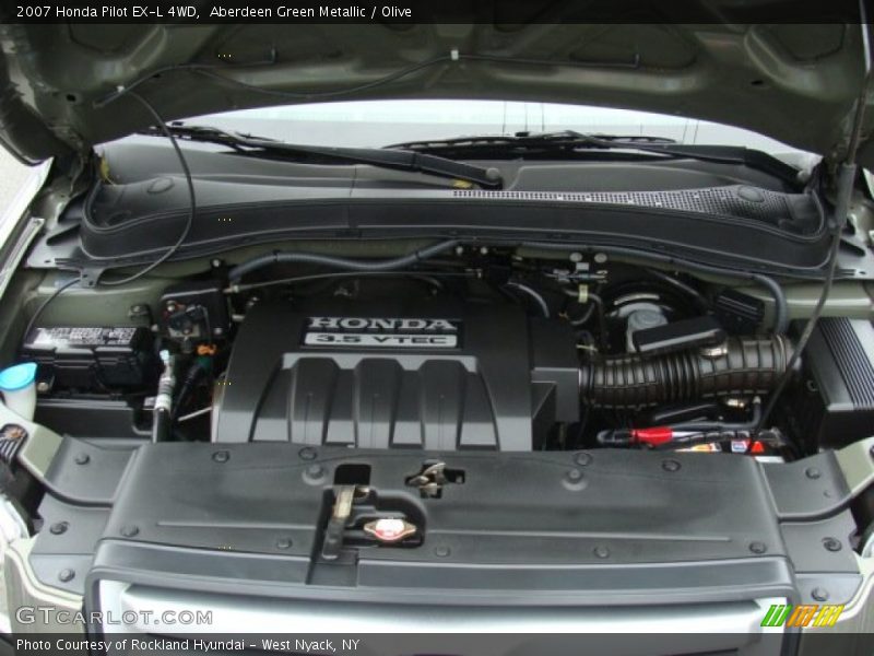 Aberdeen Green Metallic / Olive 2007 Honda Pilot EX-L 4WD