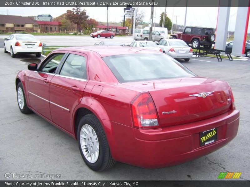 Inferno Red Crystal Pearlcoat / Dark Slate Gray/Light Slate Gray 2007 Chrysler 300