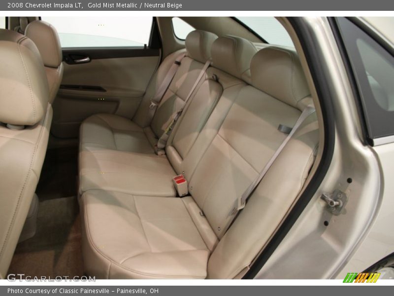 Gold Mist Metallic / Neutral Beige 2008 Chevrolet Impala LT