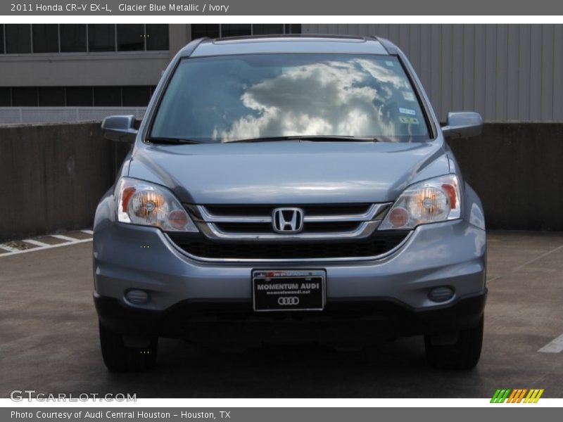 Glacier Blue Metallic / Ivory 2011 Honda CR-V EX-L