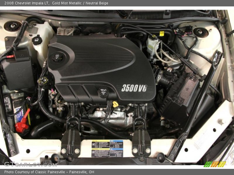 Gold Mist Metallic / Neutral Beige 2008 Chevrolet Impala LT