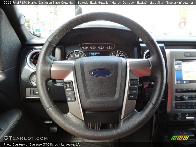 Tuxedo Black Metallic / Harley-Davidson Black/Smoked Silver 