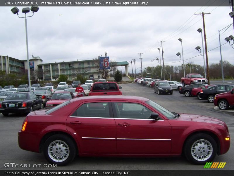 Inferno Red Crystal Pearlcoat / Dark Slate Gray/Light Slate Gray 2007 Chrysler 300