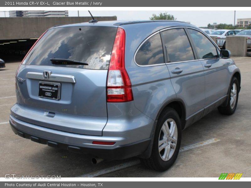 Glacier Blue Metallic / Ivory 2011 Honda CR-V EX-L