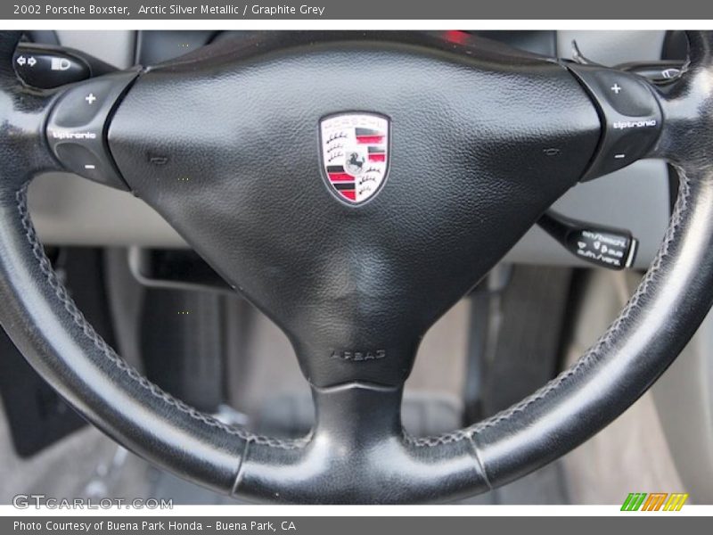 Arctic Silver Metallic / Graphite Grey 2002 Porsche Boxster