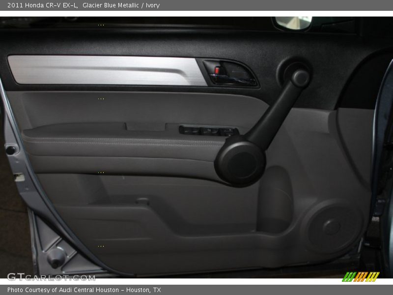 Glacier Blue Metallic / Ivory 2011 Honda CR-V EX-L