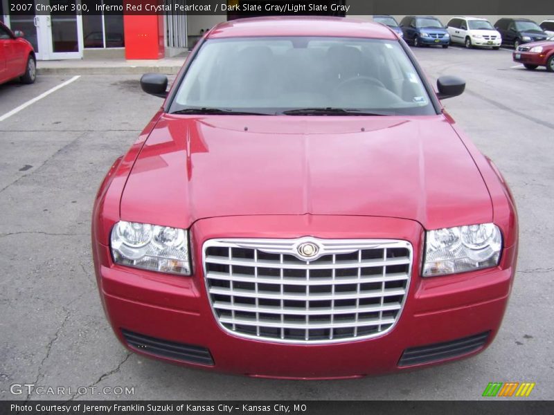 Inferno Red Crystal Pearlcoat / Dark Slate Gray/Light Slate Gray 2007 Chrysler 300