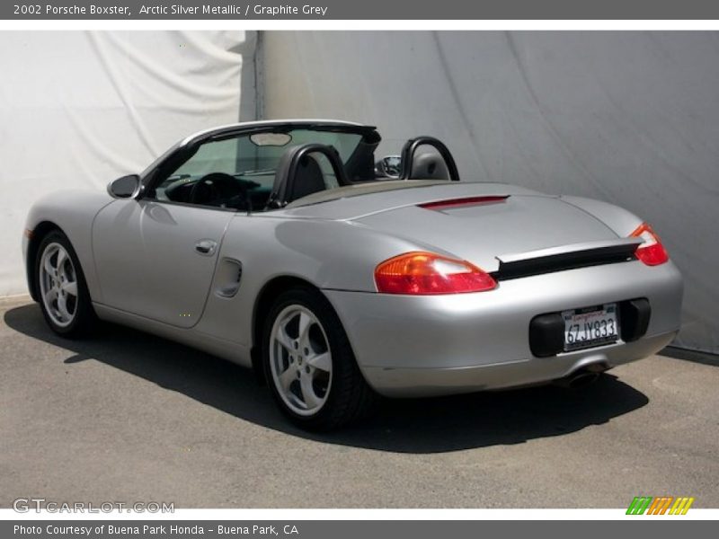 Arctic Silver Metallic / Graphite Grey 2002 Porsche Boxster