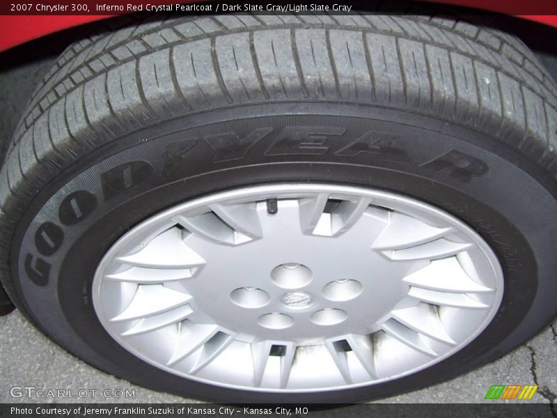 Inferno Red Crystal Pearlcoat / Dark Slate Gray/Light Slate Gray 2007 Chrysler 300