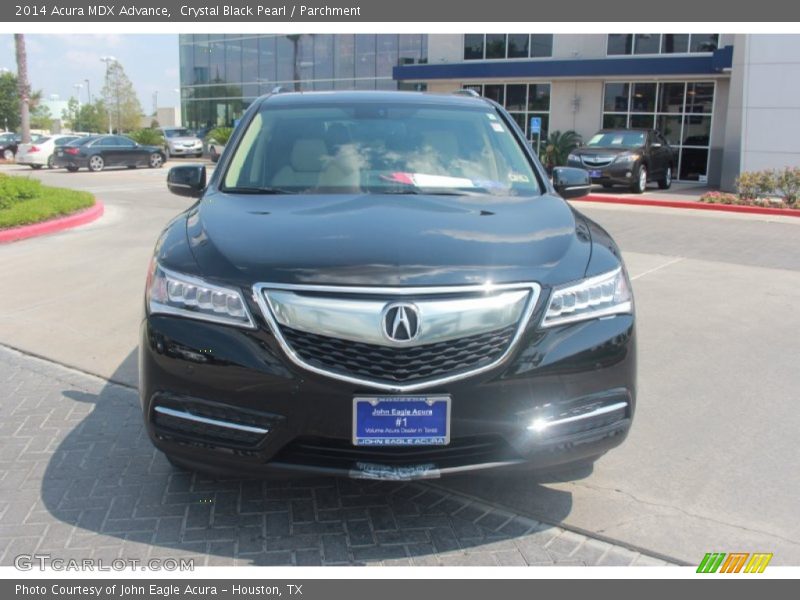Crystal Black Pearl / Parchment 2014 Acura MDX Advance