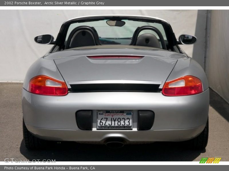 Arctic Silver Metallic / Graphite Grey 2002 Porsche Boxster