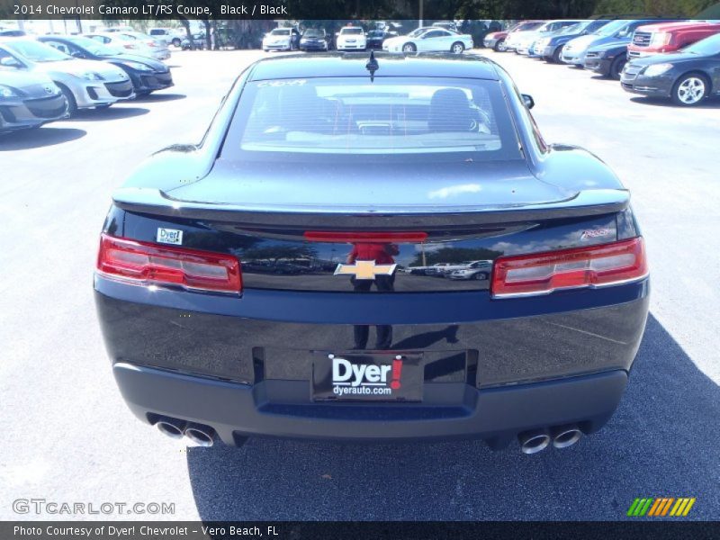 Black / Black 2014 Chevrolet Camaro LT/RS Coupe