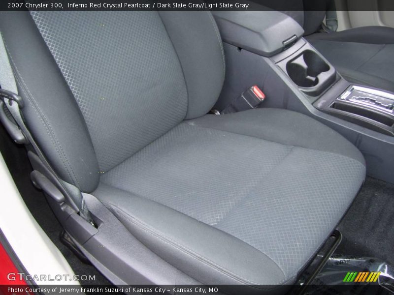 Inferno Red Crystal Pearlcoat / Dark Slate Gray/Light Slate Gray 2007 Chrysler 300