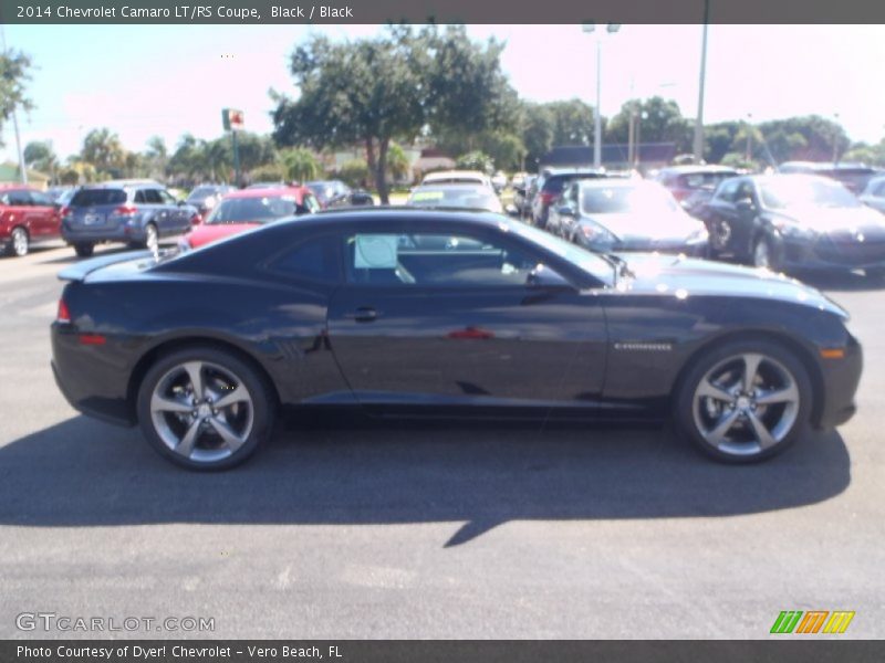 Black / Black 2014 Chevrolet Camaro LT/RS Coupe