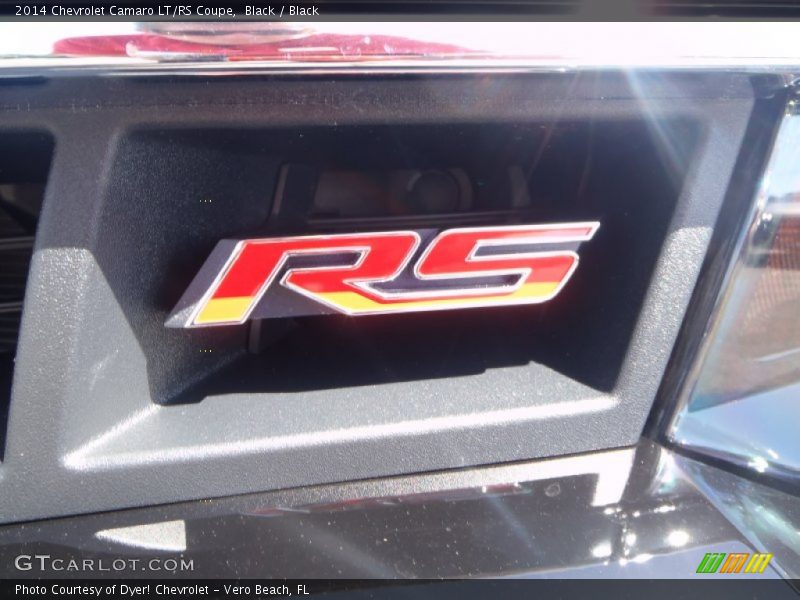 Black / Black 2014 Chevrolet Camaro LT/RS Coupe