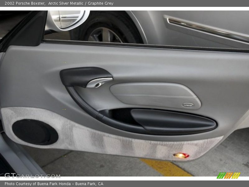 Arctic Silver Metallic / Graphite Grey 2002 Porsche Boxster