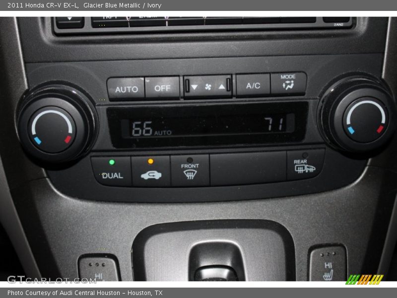 Glacier Blue Metallic / Ivory 2011 Honda CR-V EX-L