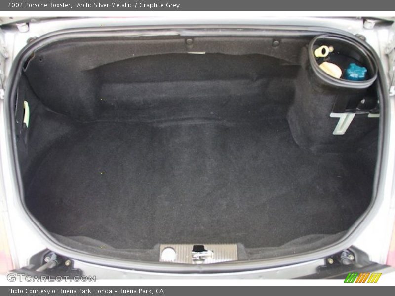 Arctic Silver Metallic / Graphite Grey 2002 Porsche Boxster