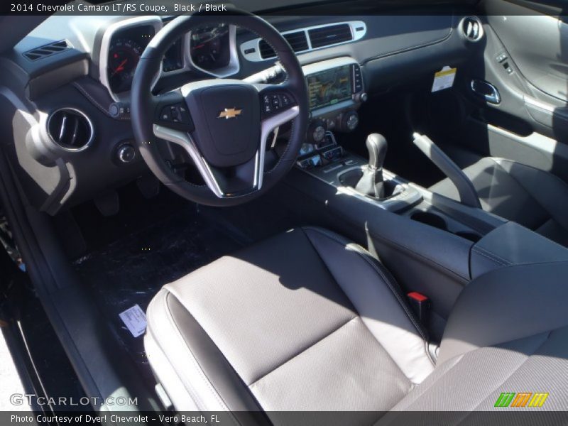 Black / Black 2014 Chevrolet Camaro LT/RS Coupe