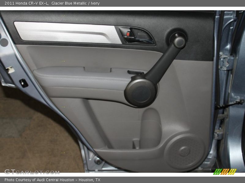 Glacier Blue Metallic / Ivory 2011 Honda CR-V EX-L