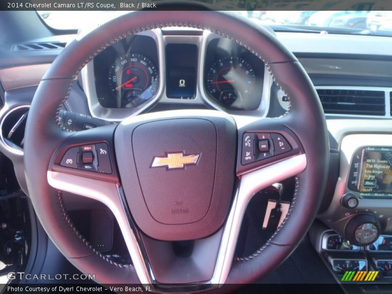 Black / Black 2014 Chevrolet Camaro LT/RS Coupe