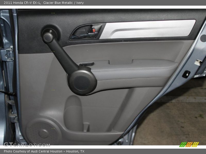 Glacier Blue Metallic / Ivory 2011 Honda CR-V EX-L