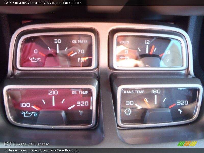 Black / Black 2014 Chevrolet Camaro LT/RS Coupe