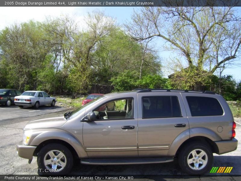 Light Khaki Metallic / Dark Khaki/Light Graystone 2005 Dodge Durango Limited 4x4