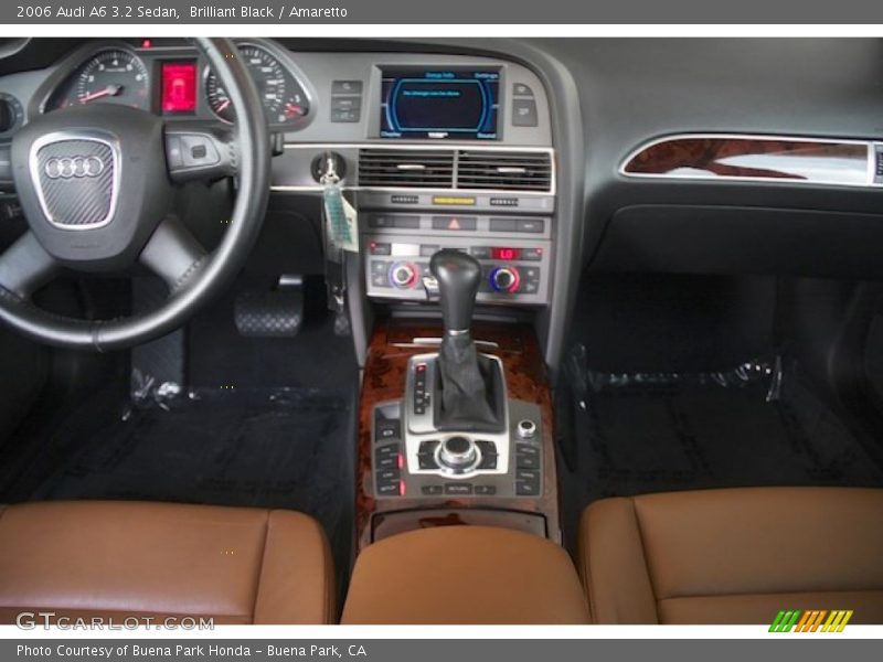 Brilliant Black / Amaretto 2006 Audi A6 3.2 Sedan