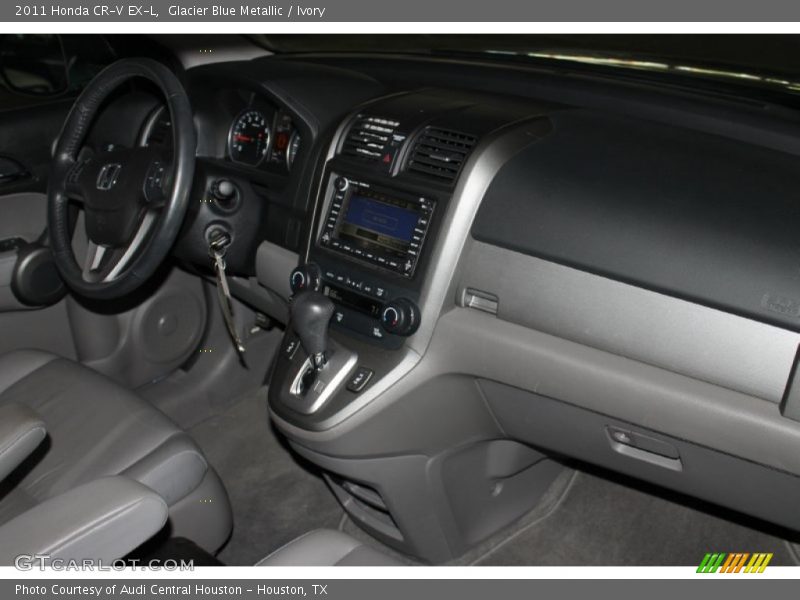 Glacier Blue Metallic / Ivory 2011 Honda CR-V EX-L