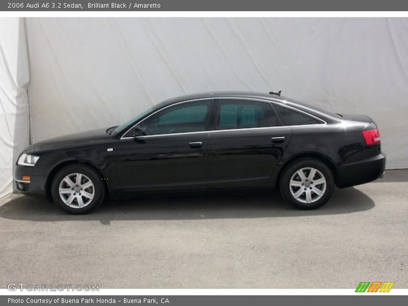 Brilliant Black / Amaretto 2006 Audi A6 3.2 Sedan