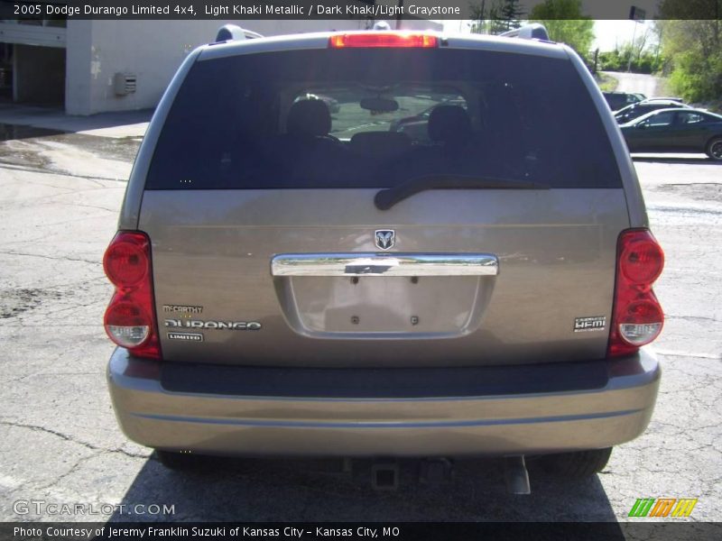Light Khaki Metallic / Dark Khaki/Light Graystone 2005 Dodge Durango Limited 4x4