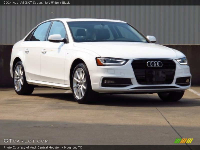 Ibis White / Black 2014 Audi A4 2.0T Sedan