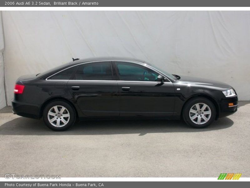Brilliant Black / Amaretto 2006 Audi A6 3.2 Sedan