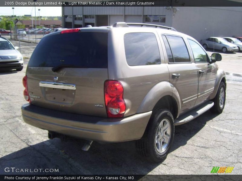 Light Khaki Metallic / Dark Khaki/Light Graystone 2005 Dodge Durango Limited 4x4