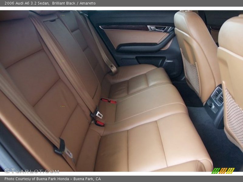Brilliant Black / Amaretto 2006 Audi A6 3.2 Sedan